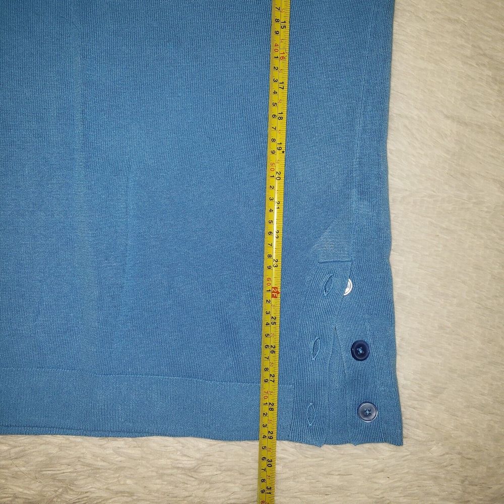NWT J. Crew Factory Sz L Women's V-Neck Sweater Linen Blend Long Sleeve Pullover - Picture 10 of 10